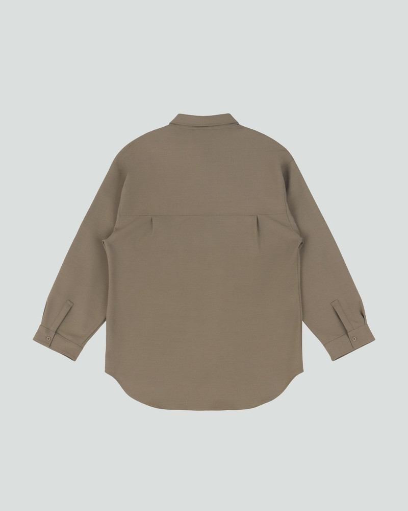 GIANT WOOL SHIRT CLAY 6