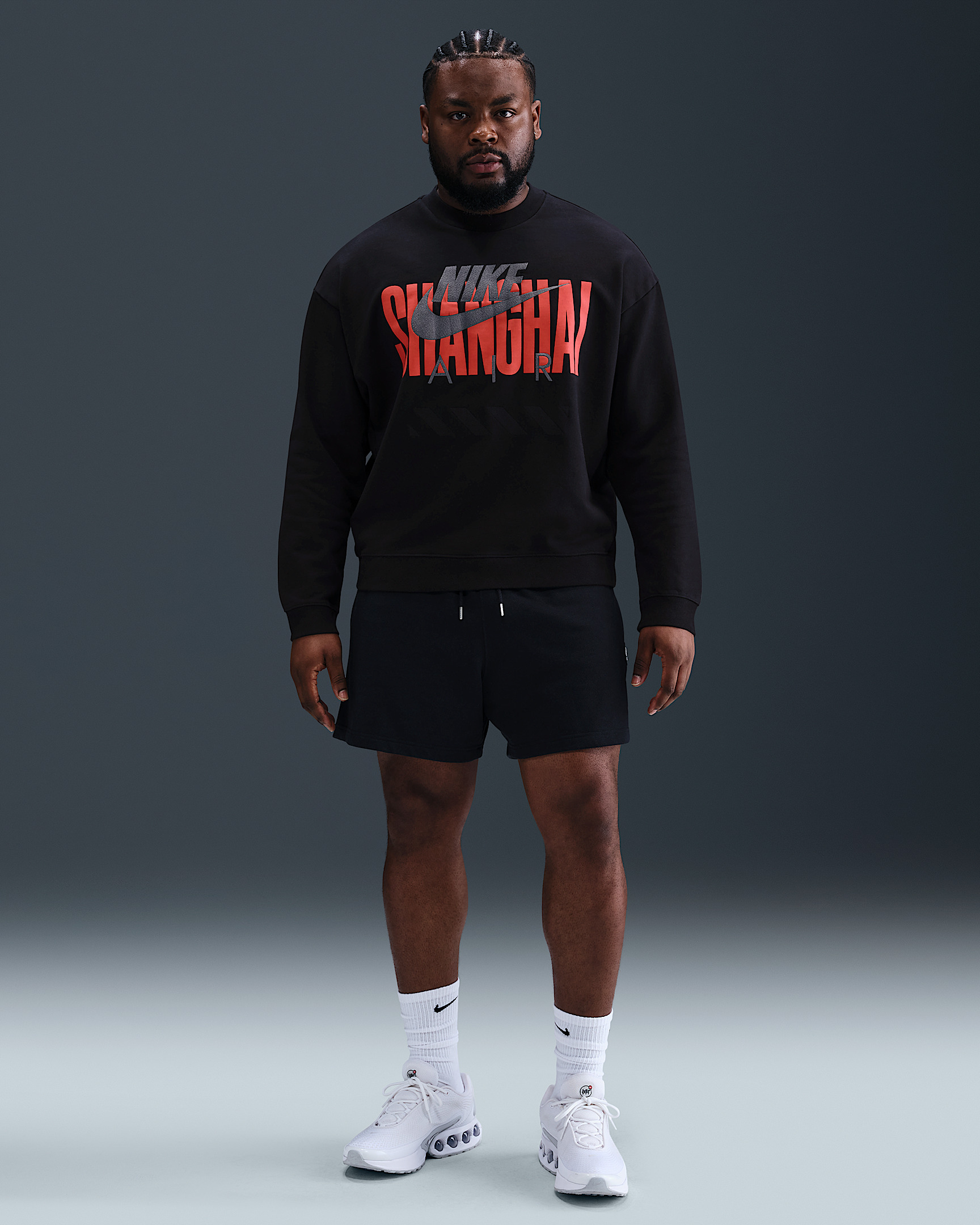 Nike Air "Shanghai" Men's Fleece Crew - 9