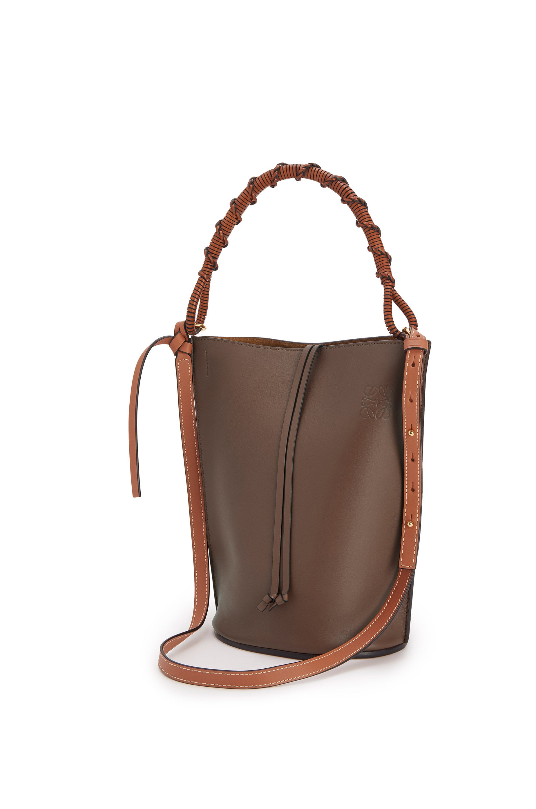 Gate Bucket Handle bag in natural calfskin - 2