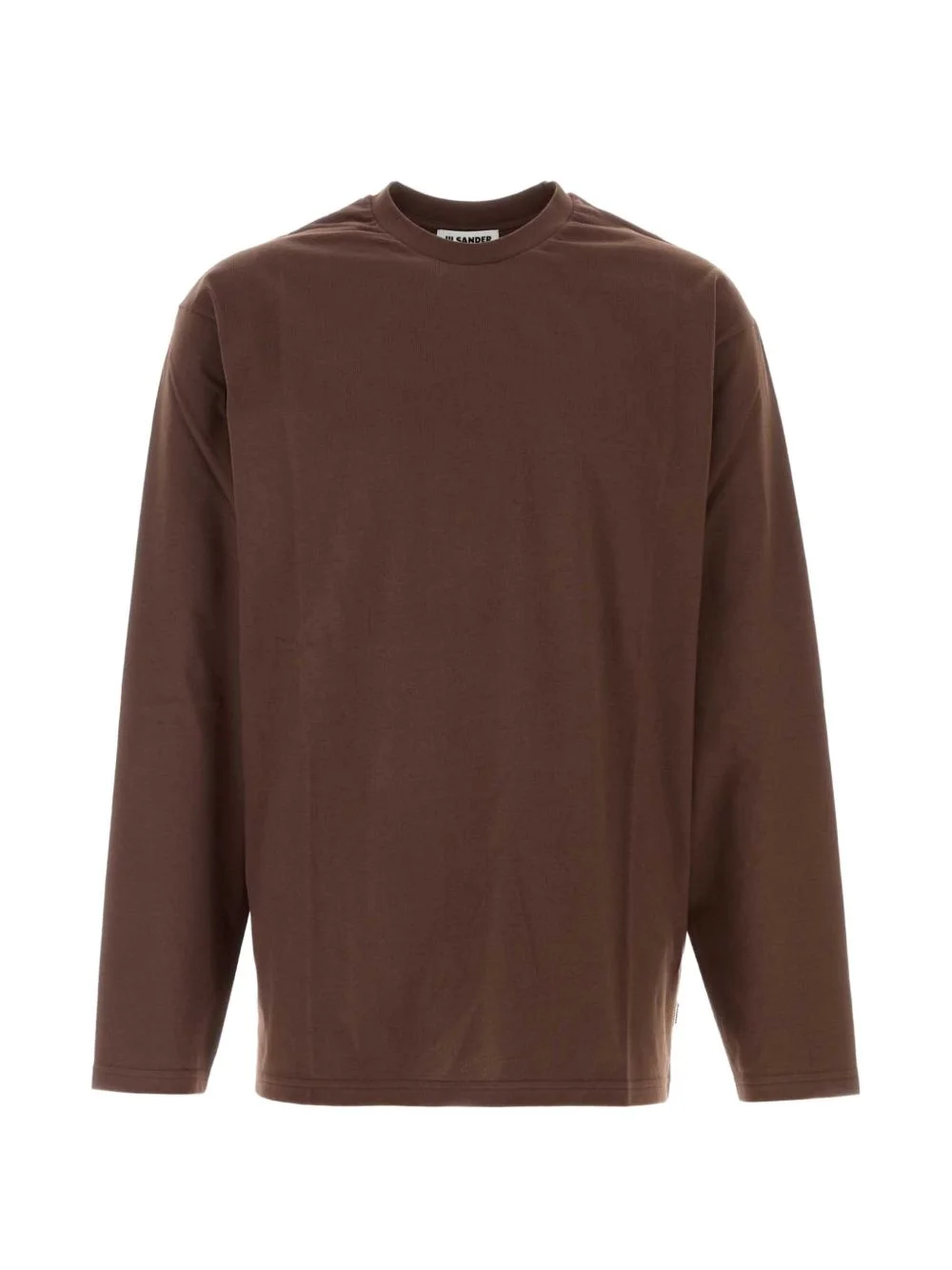 long-sleeve cotton T-shirt - 1