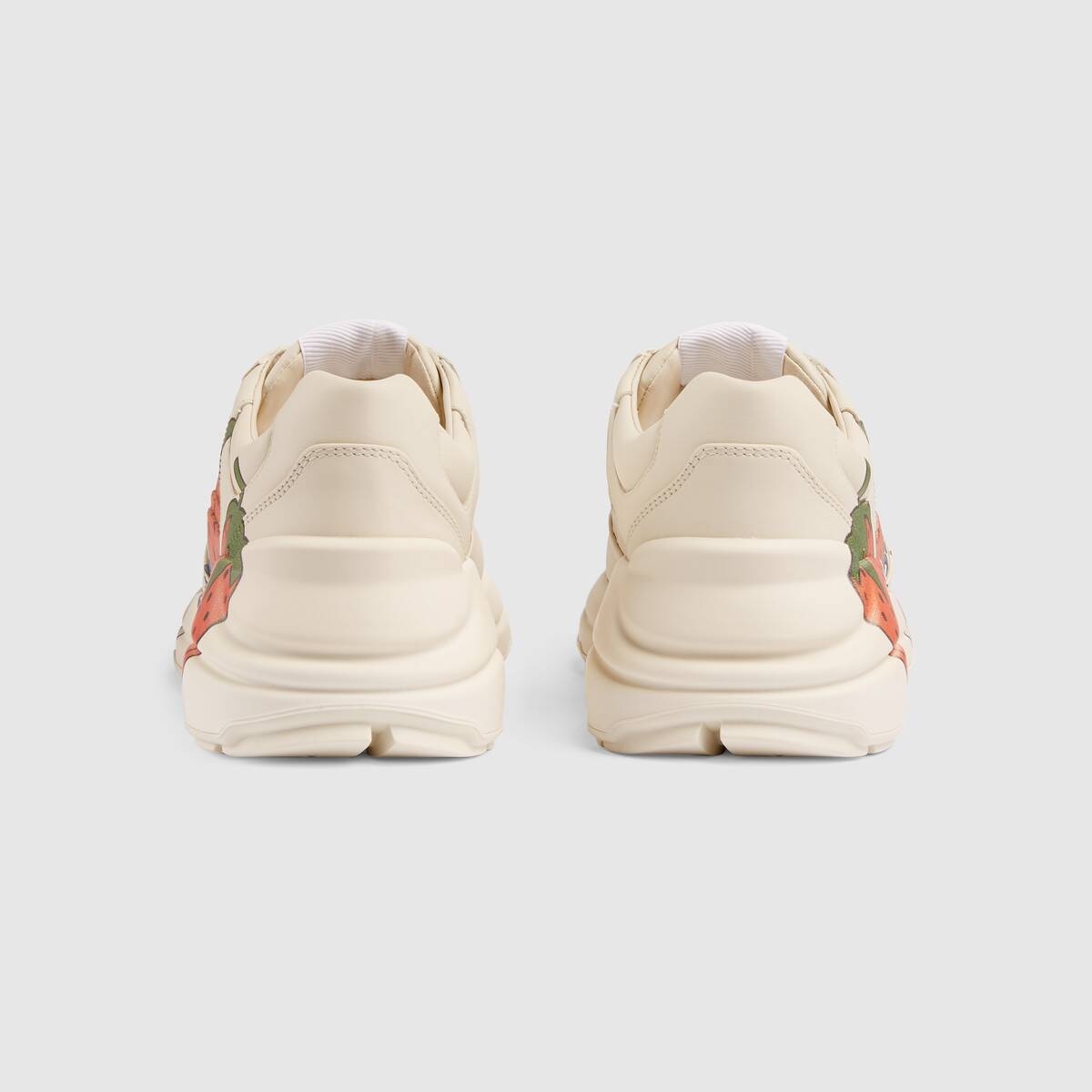 Women's Rhyton sneaker with Gucci Strawberry - 4