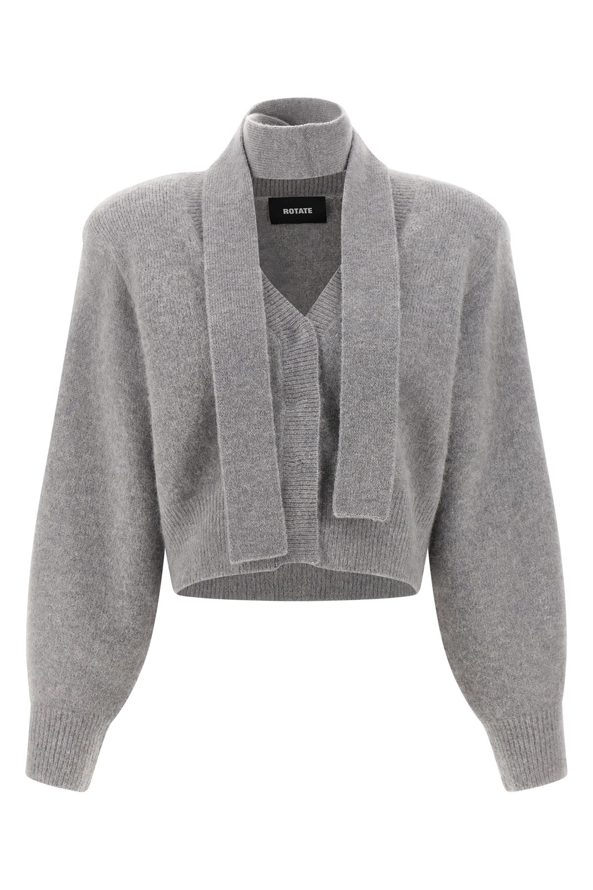 Scarf cardigan - 1