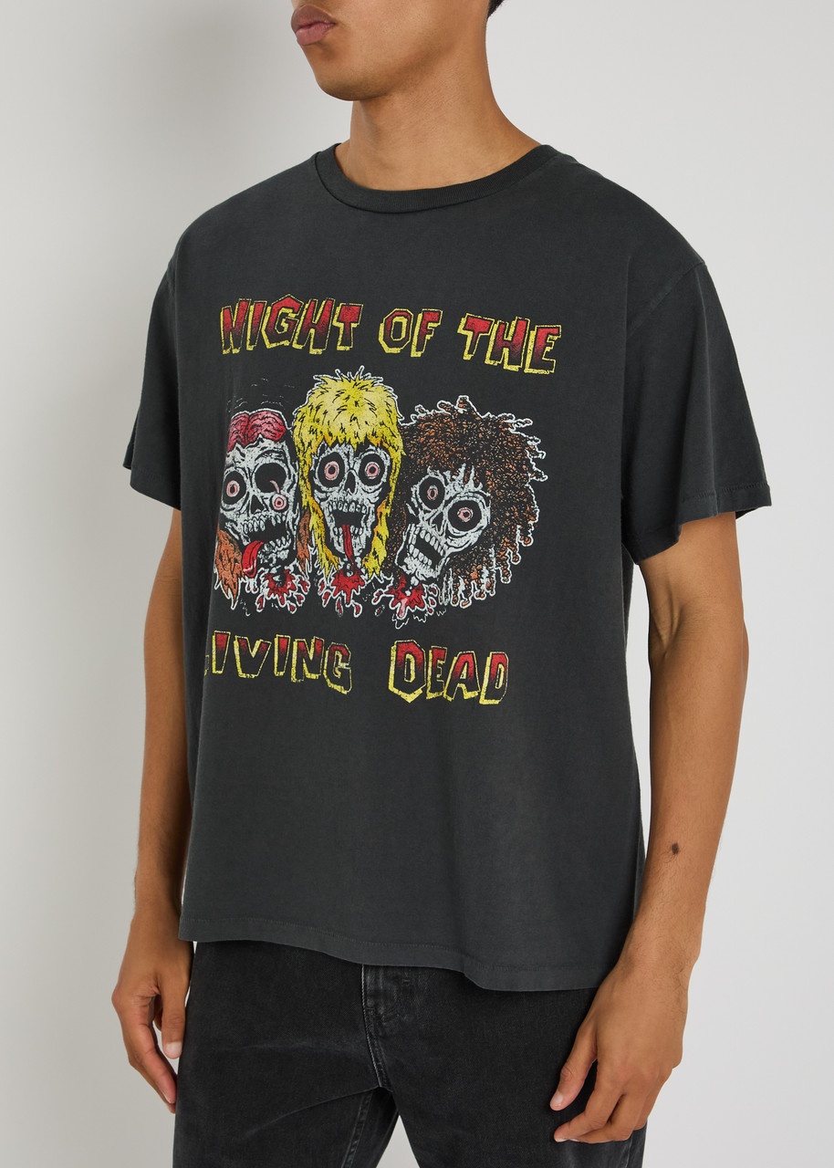 Gallery Dept. Night Of The Living Dead Printed Cotton T-shirt - 2