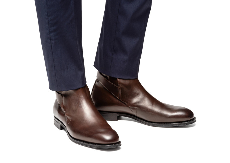 Bletsoe
Nevada Leather Strap Boot Ebony 5