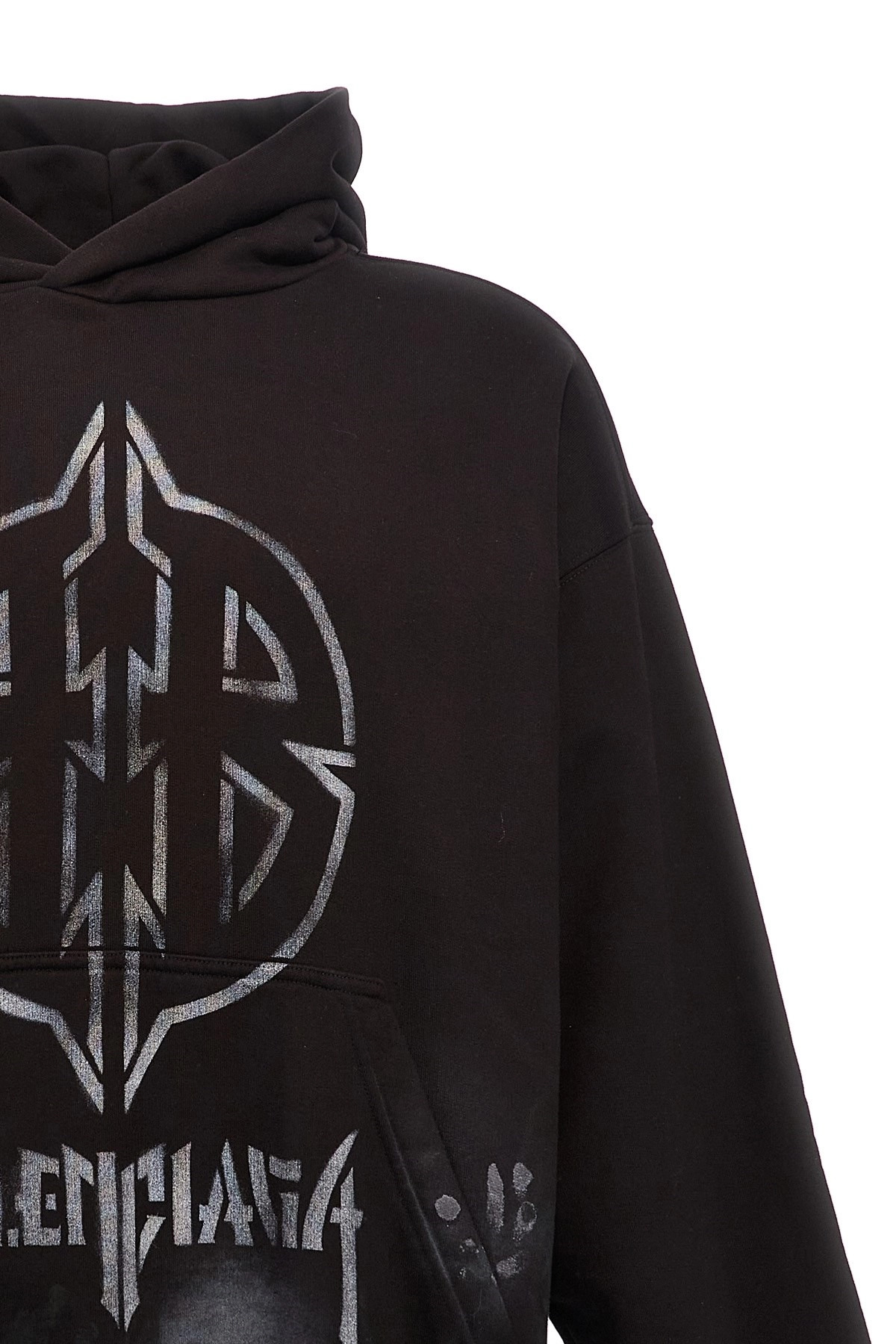 'Metal BB Stencil' hoodie - 3