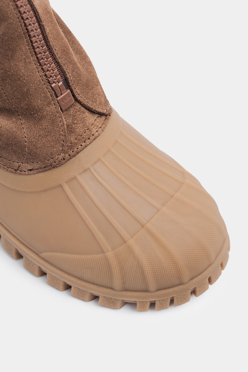 Stutterheim Patrol Zip Boot Suede Tobacco/Fudge outlook