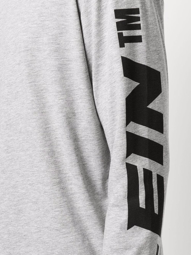 logo-print long-sleeved T-shirt 5