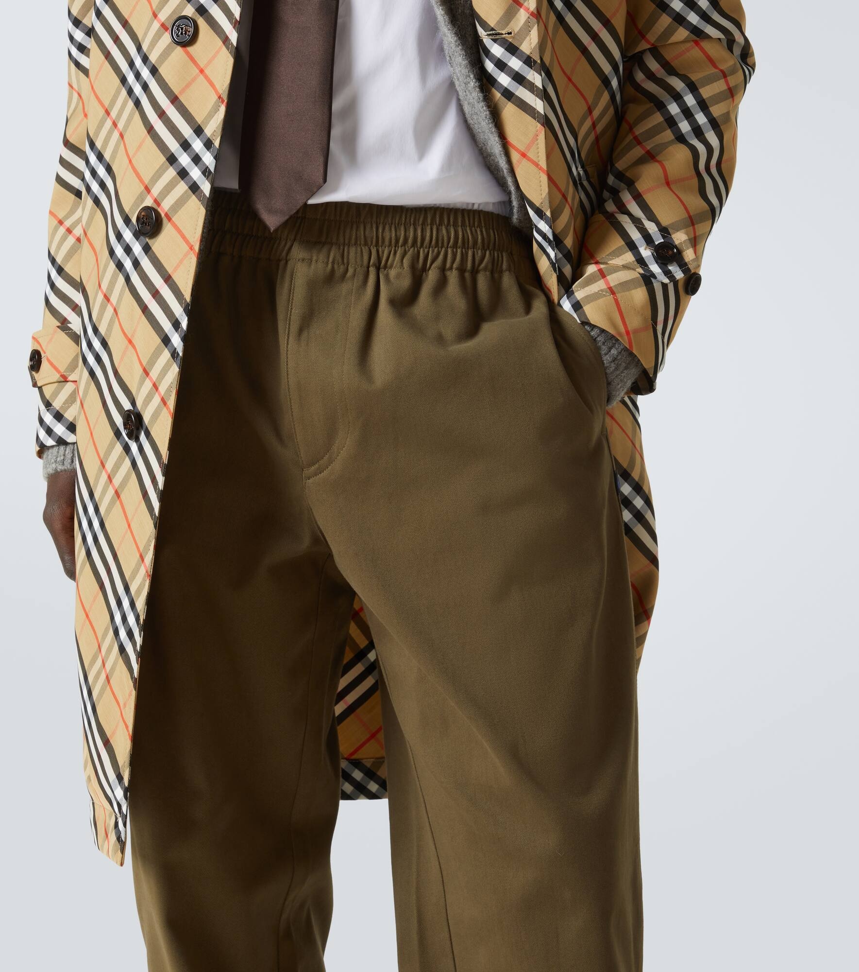 Cotton straight pants - 5