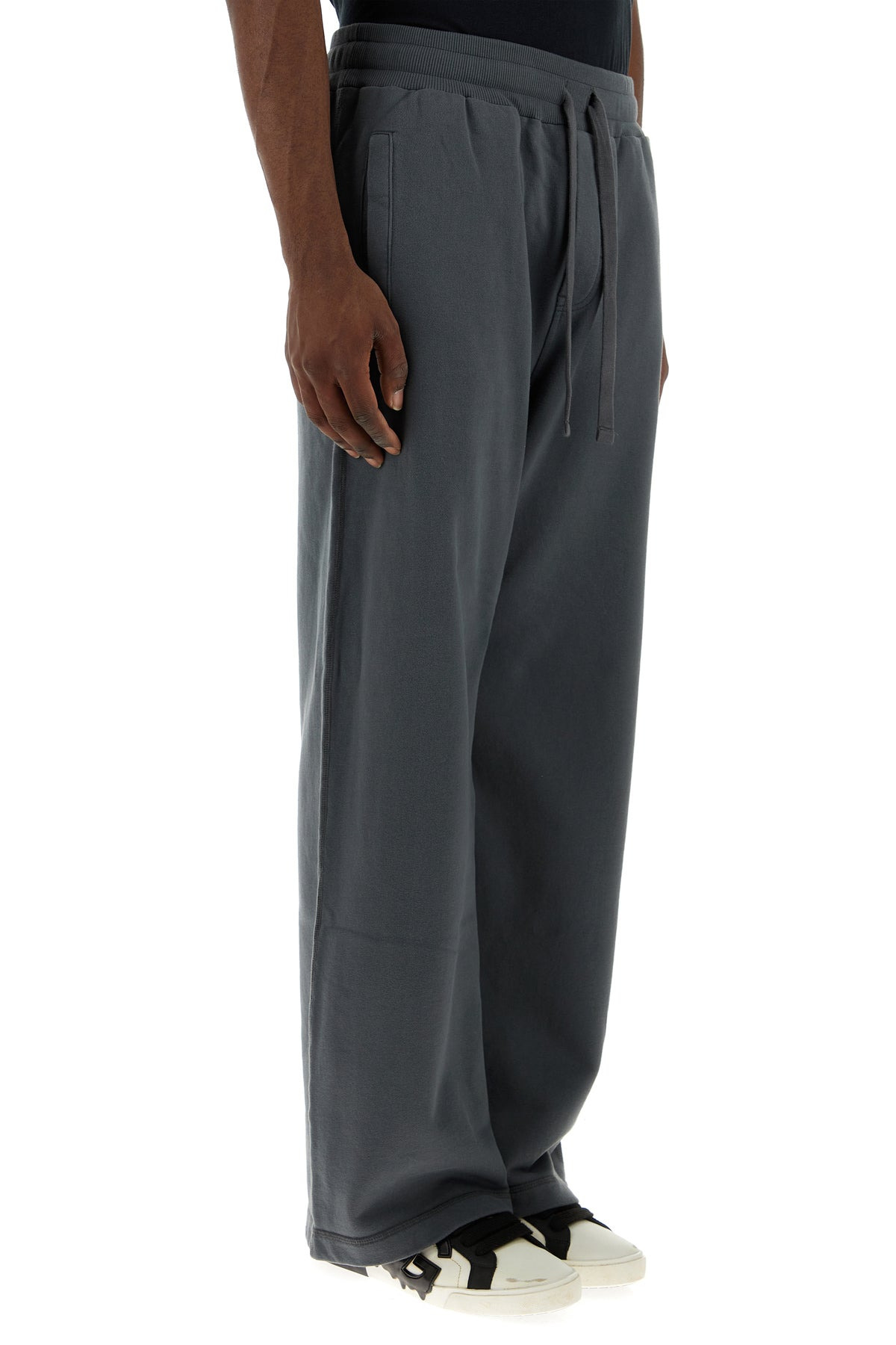 Anthracite cotton joggers - 3