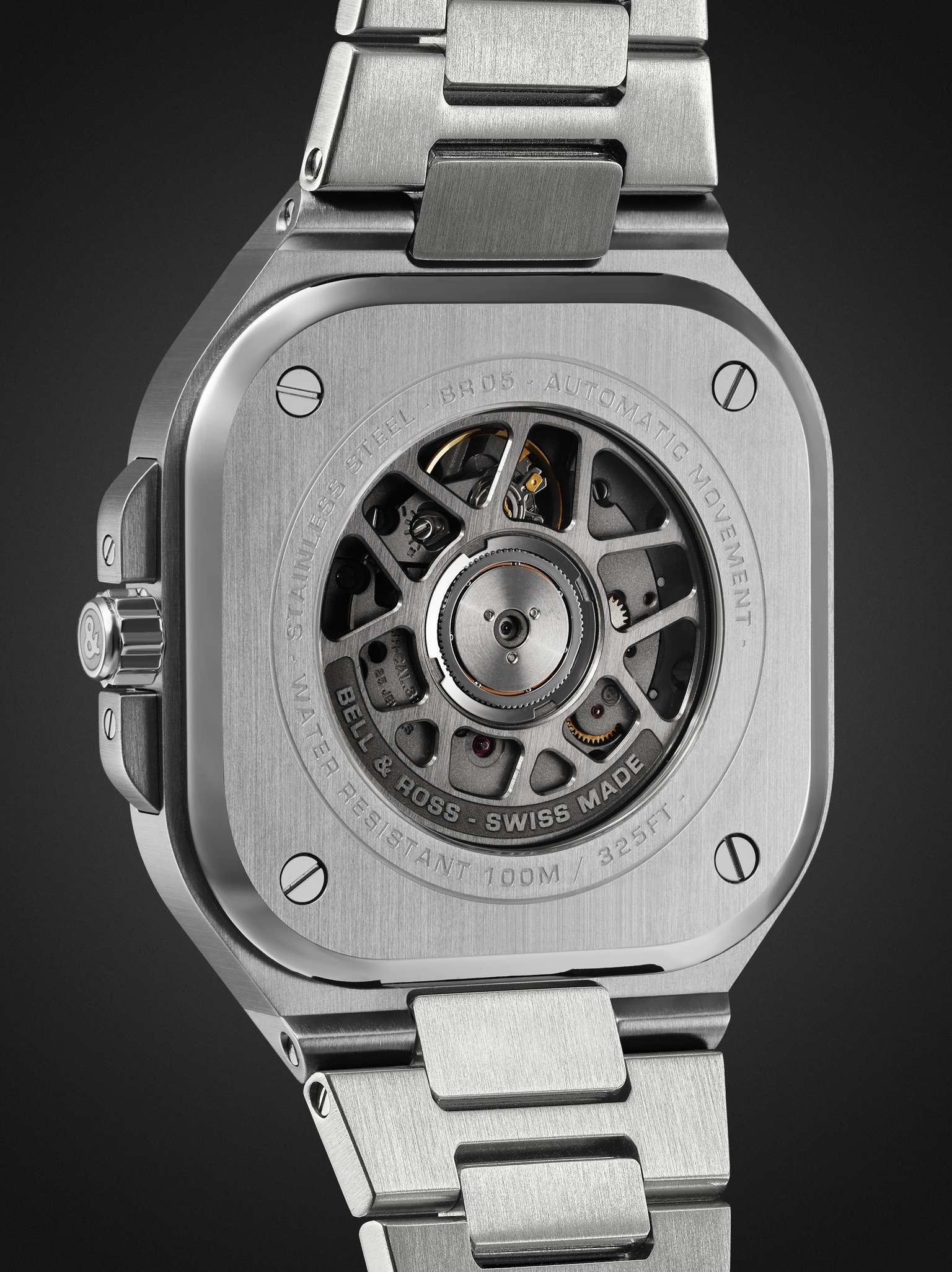 BR 05 GMT Automatic 41mm Stainless Steel Watch, Ref. No. BR05G-SI-ST/SST - 6