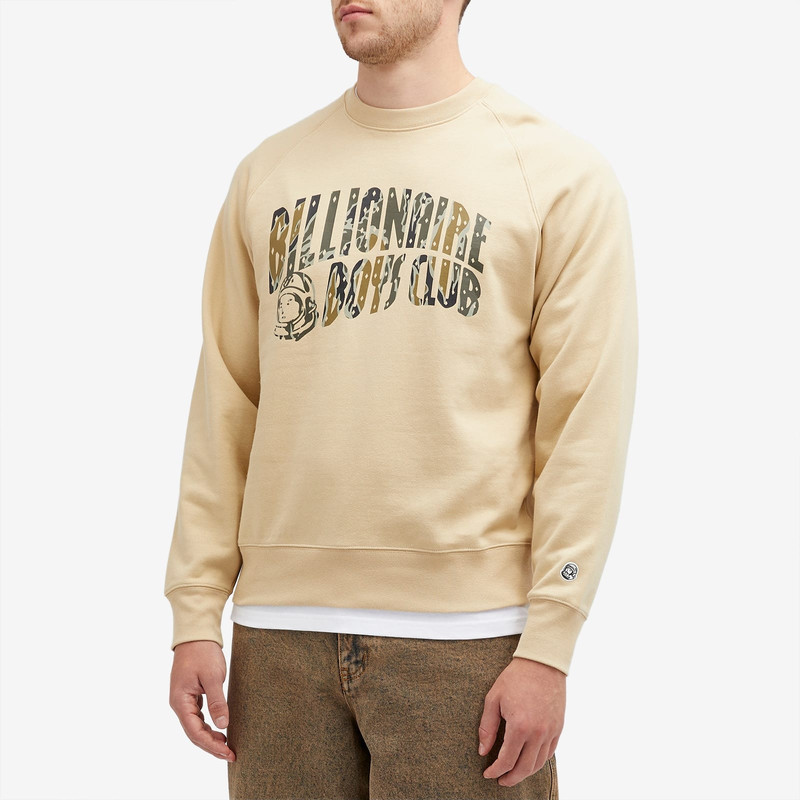BILLIONAIRE BOYS CLUB Billionaire Boys Club Camo Arch Logo Sweatshirt outlook
