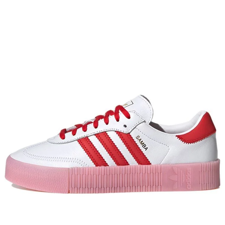 (WMNS) adidas originals Sambarose 'White Red' FX6269 - 1