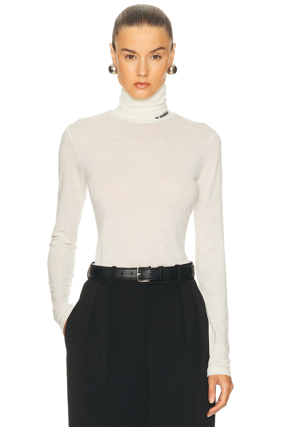 Turtleneck T-shirt - 1