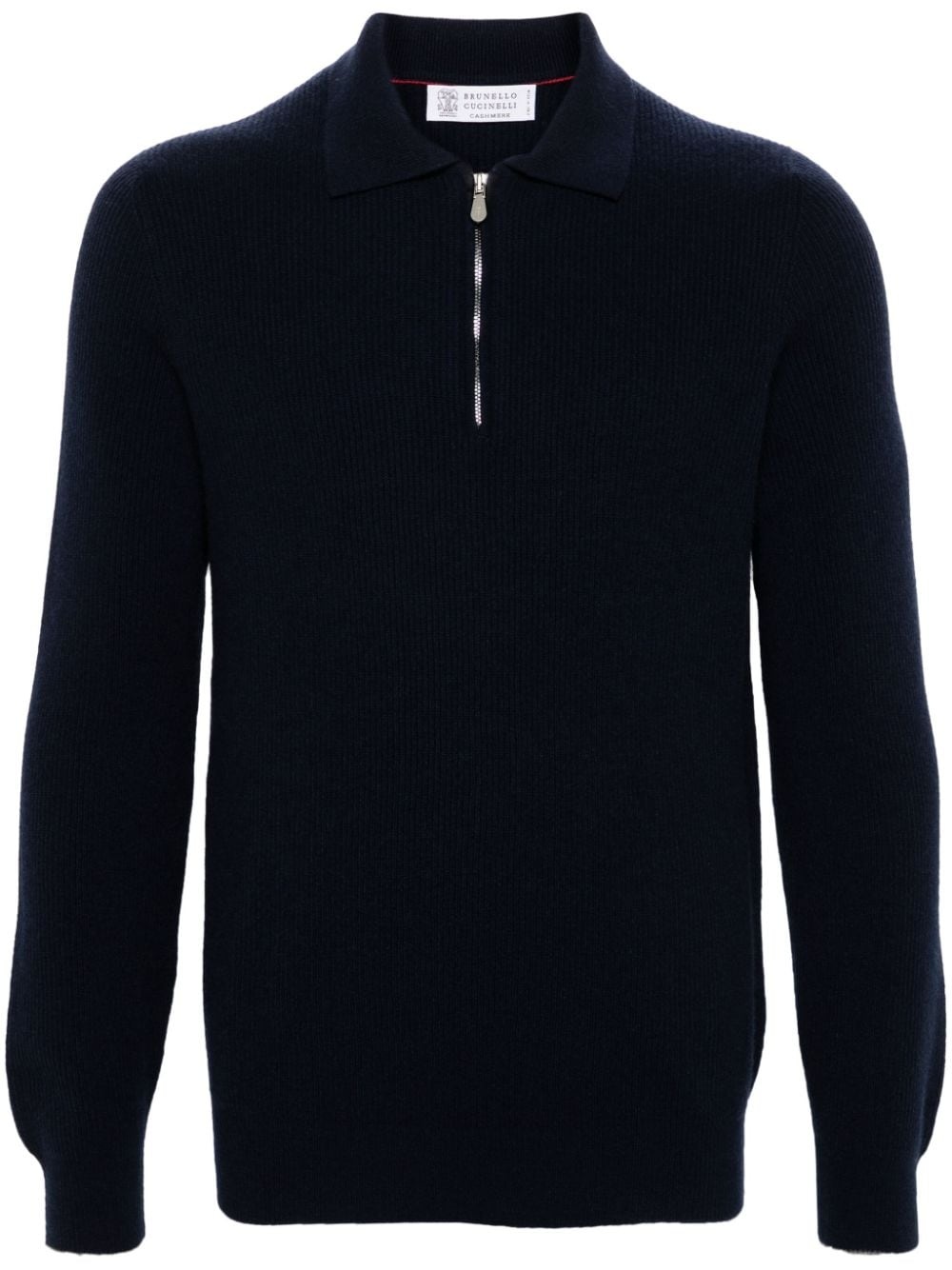 cashmere polo shirt - 1