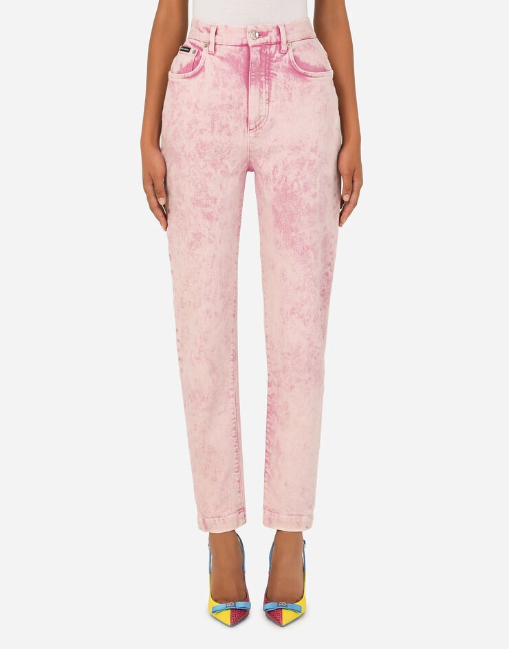 Marbled denim Amber jeans - 2