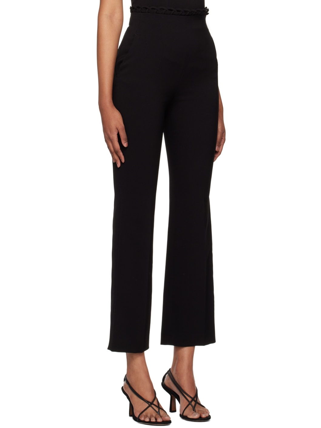 Black Basket Trousers - 2