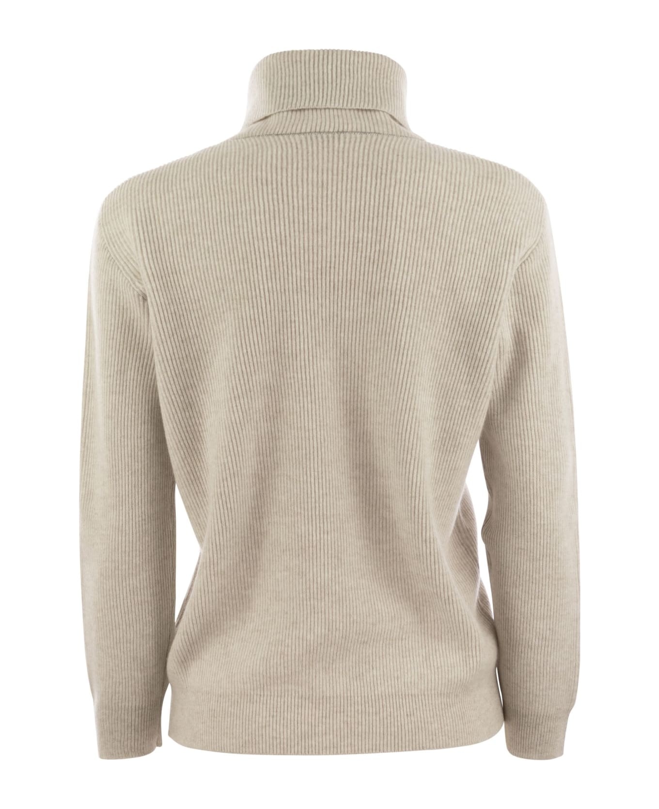 Cashmere Turtleneck Sweater - 2