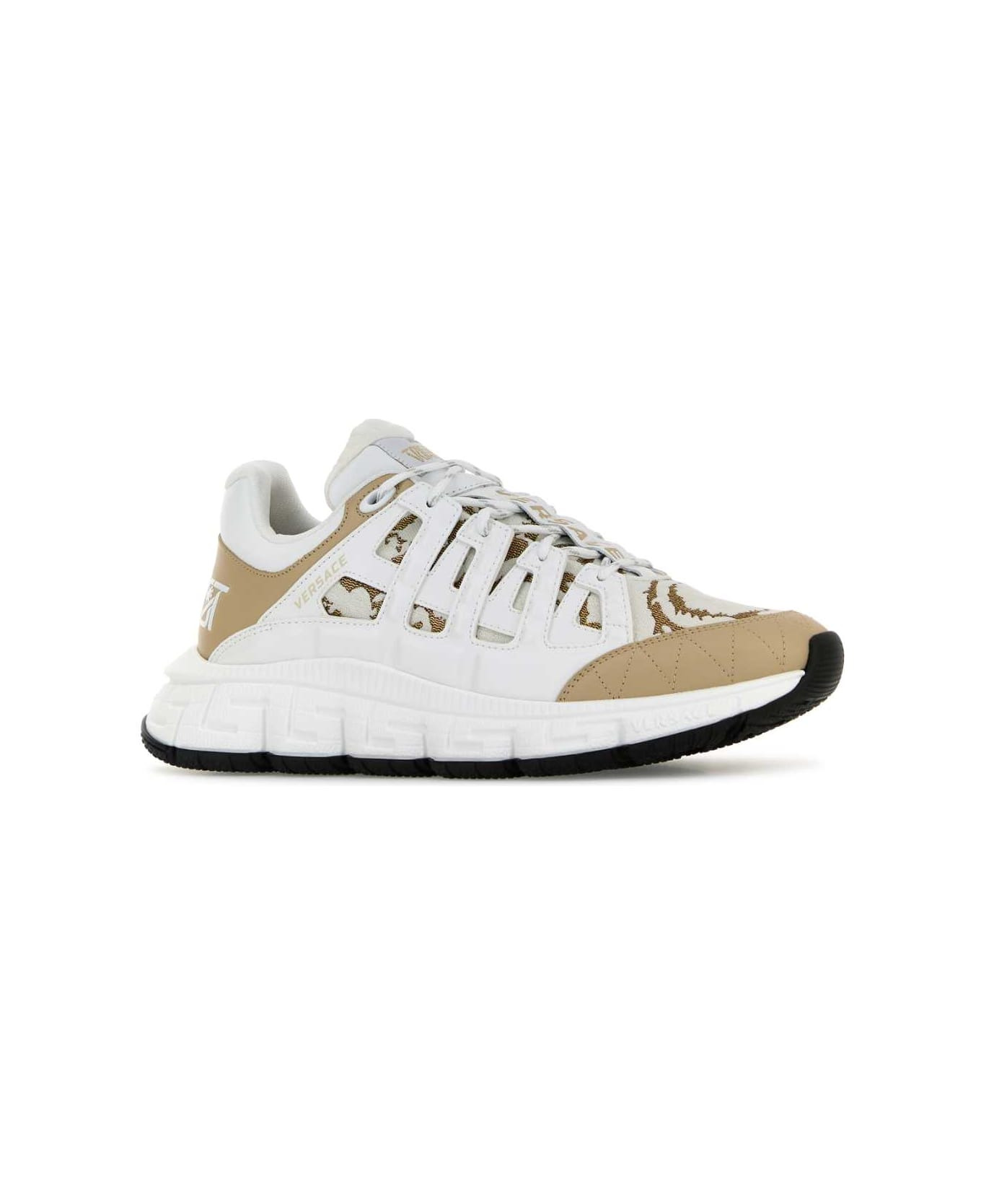 White Trigreca Barocco Sneakers - 2