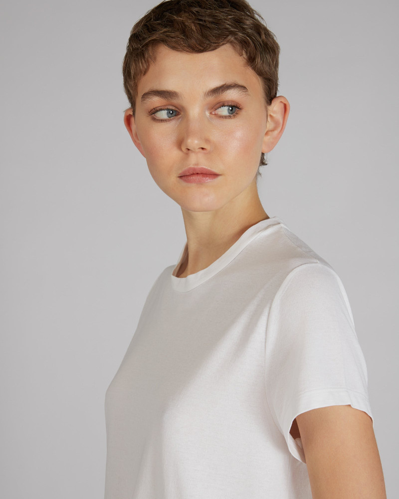 Regular fit t-shirt in organic IceCotton 4