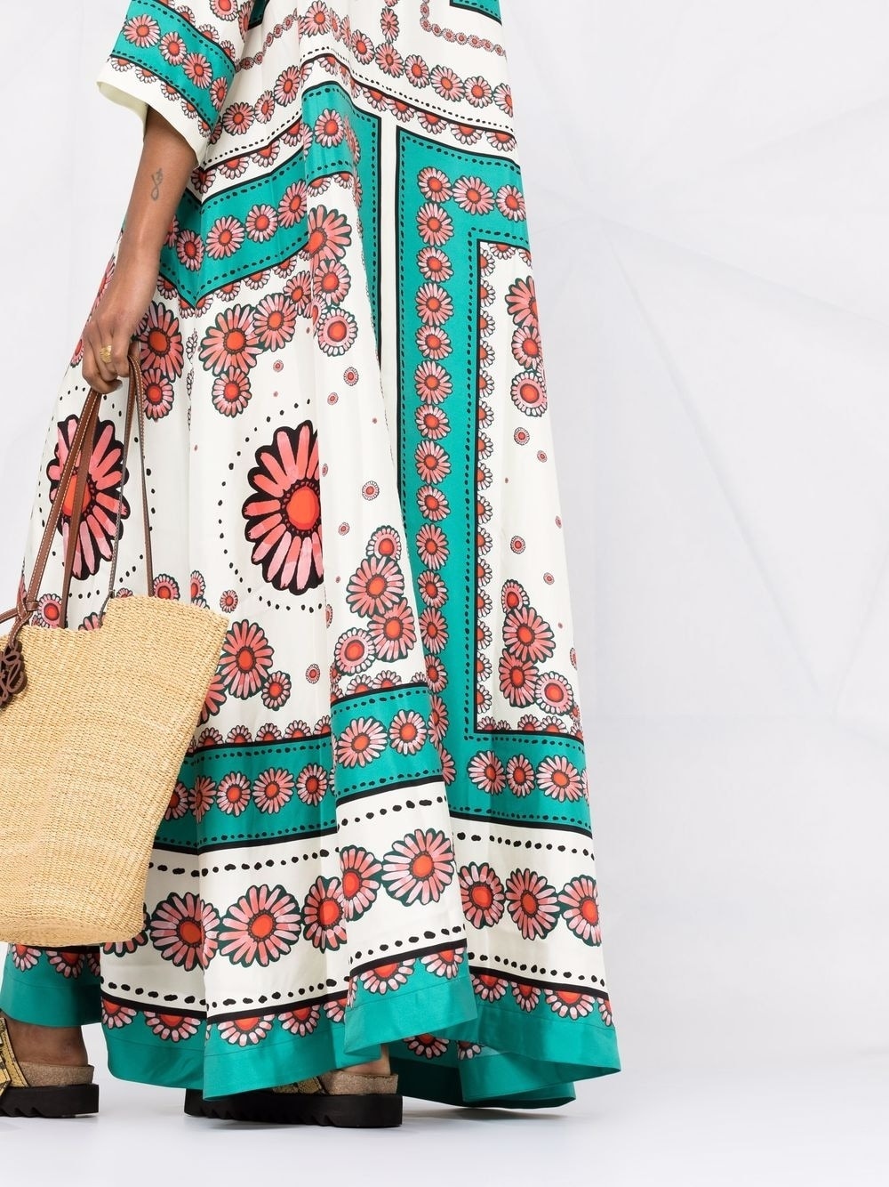 Muumuu floral-print dress - 5