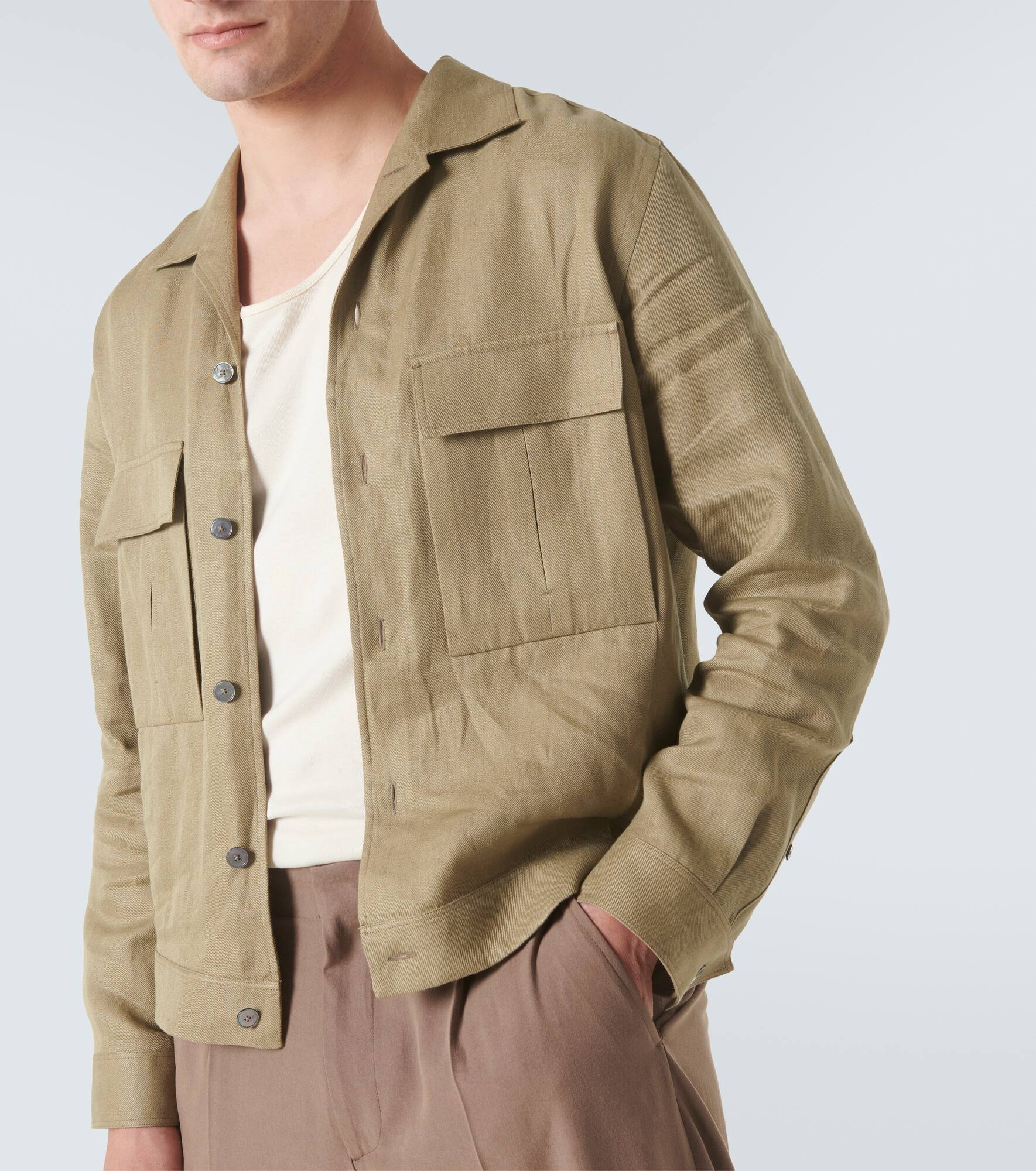 Oasi Lino overshirt - 5