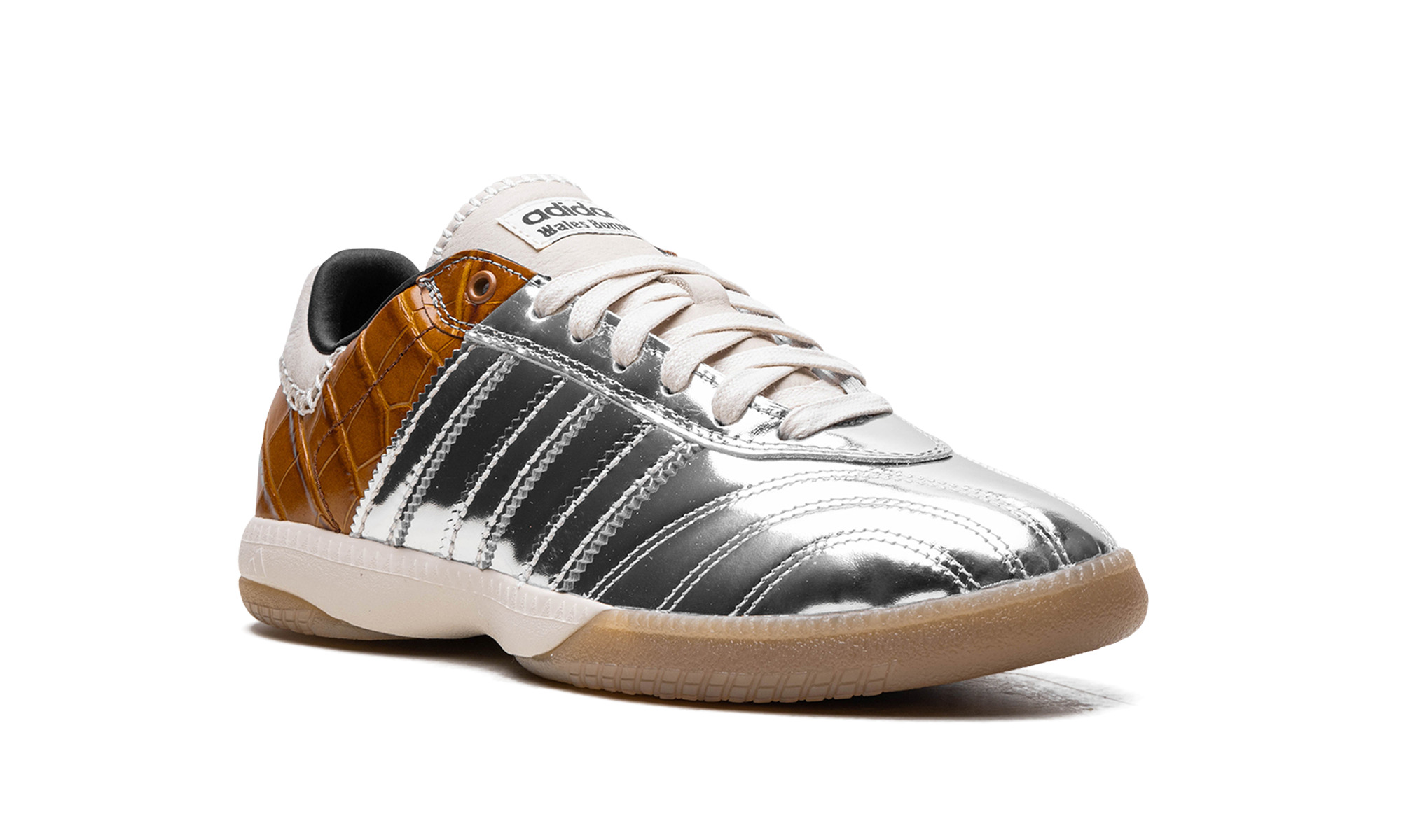 Samba Millenium "Wales Bonner - Silver Metallic / Easy Yellow" - 7