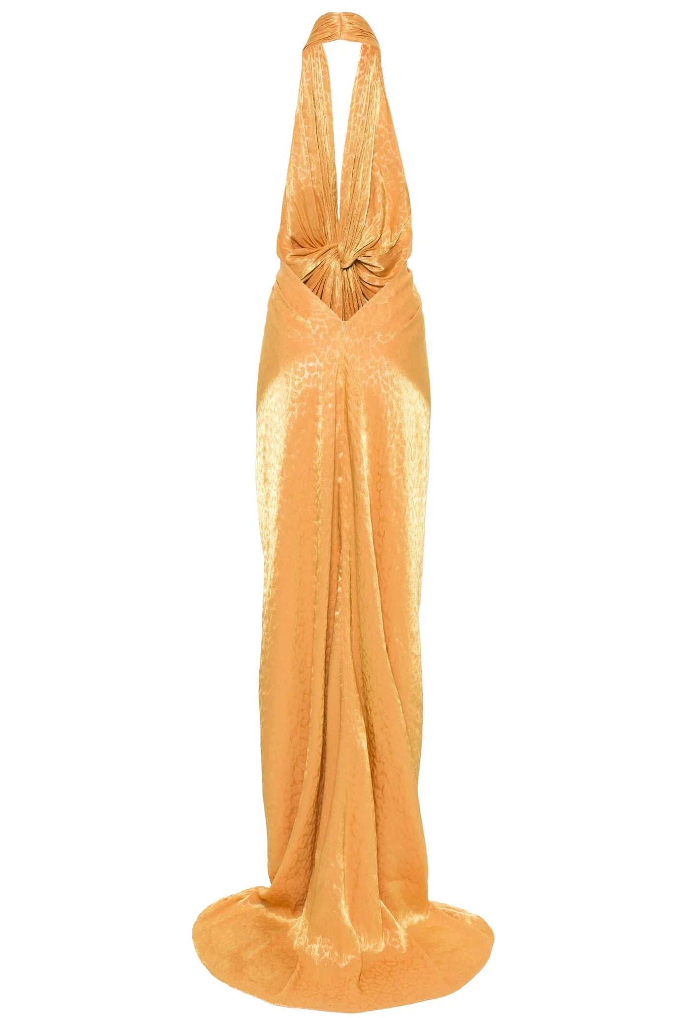 LEOPARD LUREX GEORGETTE HALTERNECK - 2