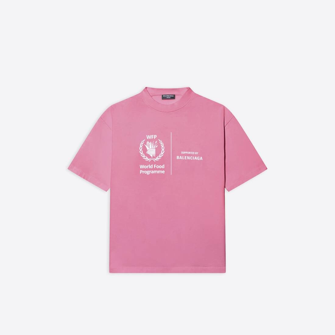 ◆正規品◆BALENCIAGA WPF T-SHIRT PINK WHITE◆関税込◆人気◆ Balenciaga T-Shirts Women's Pink - POIZON