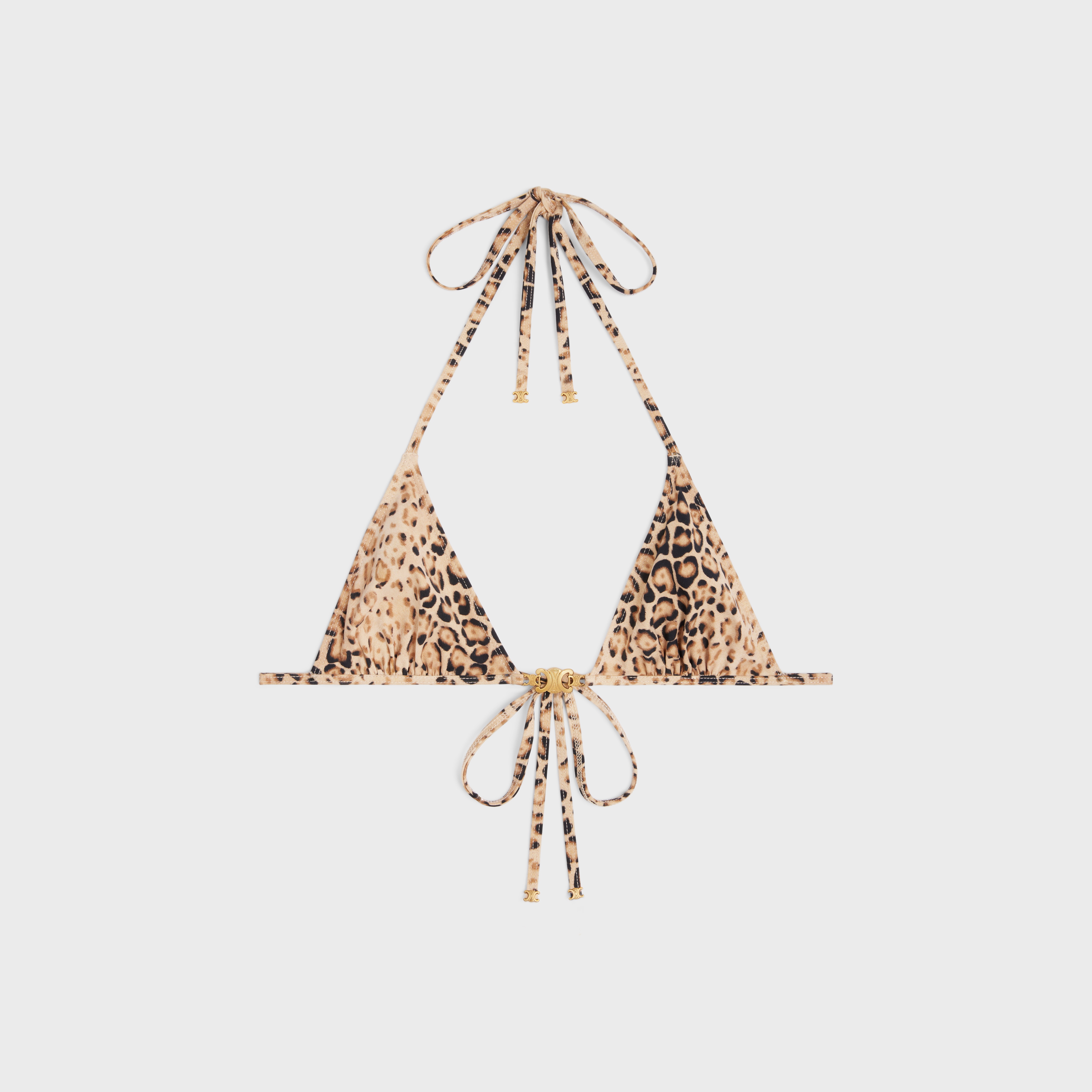 triomphe triangle top in matte jersey - 1