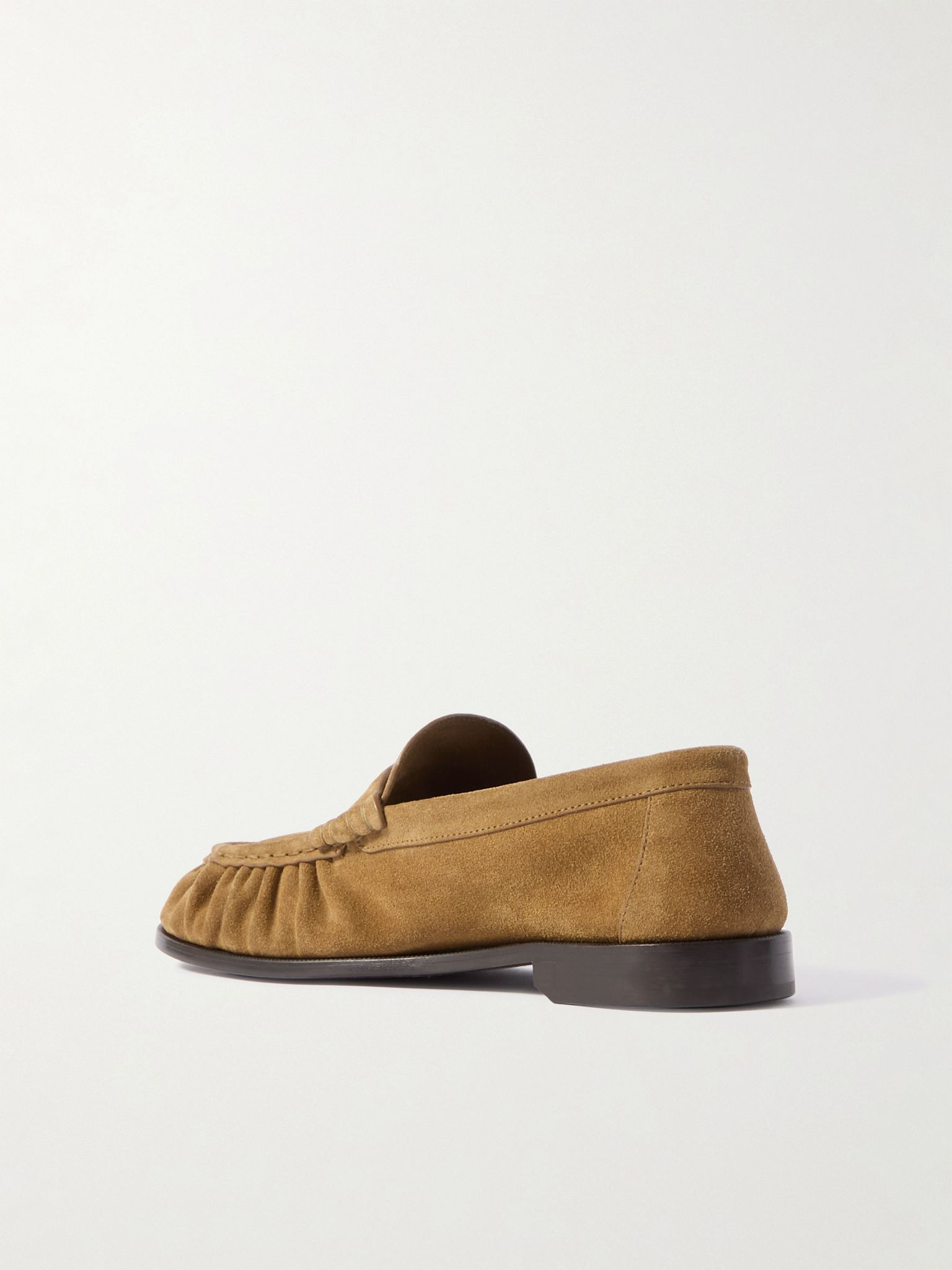 Le Loafer suede loafers Brown - 3