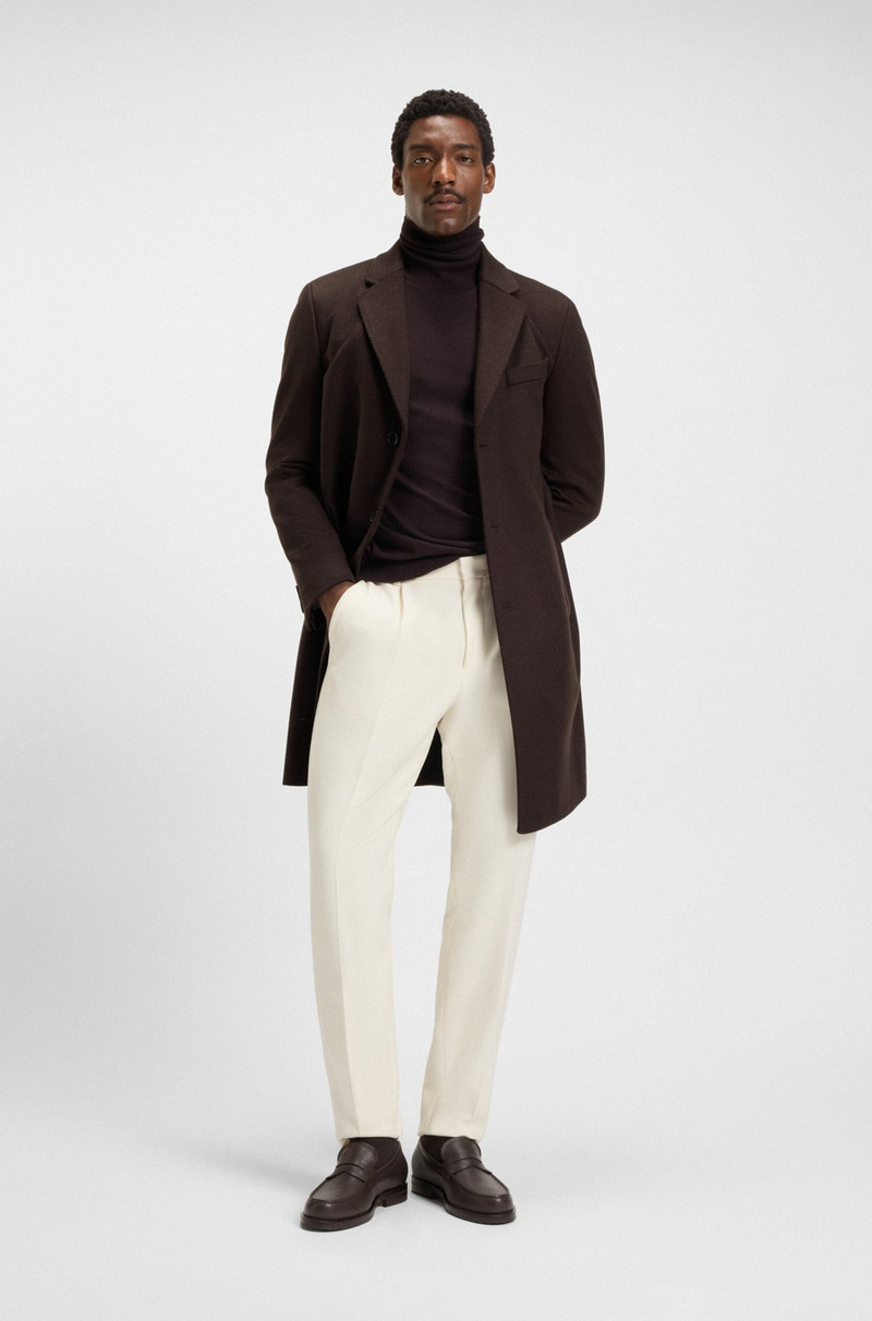BOSS REGULAR-FIT WOOL AND CASHMERE COAT outlook