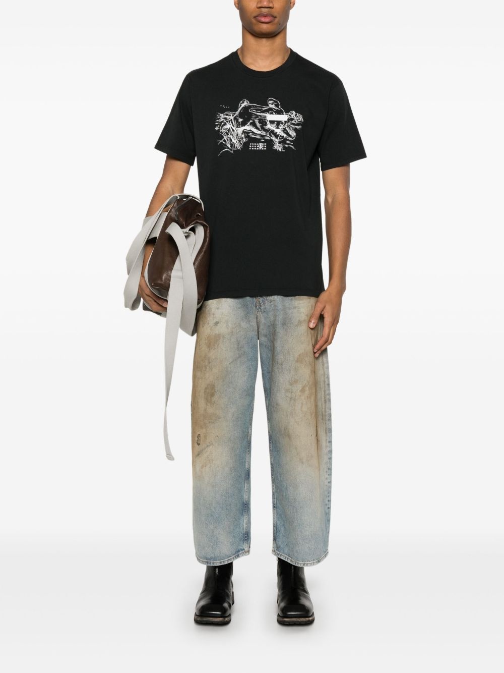 graphic-print T-shirt - 2