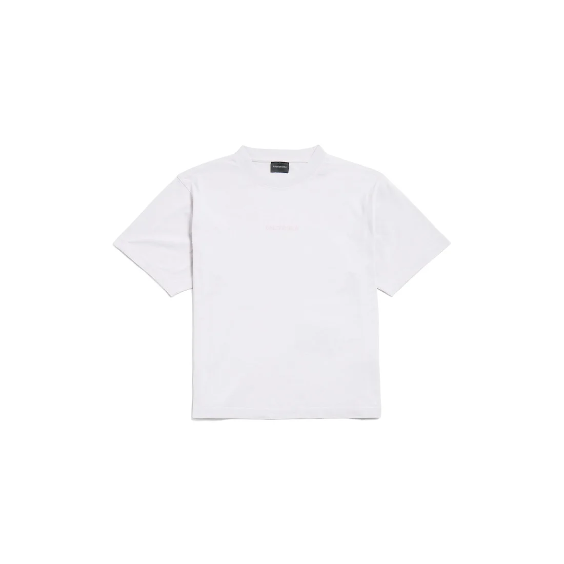 Women's Balenciaga Back T-shirt Medium Fit in Dirty White - 1