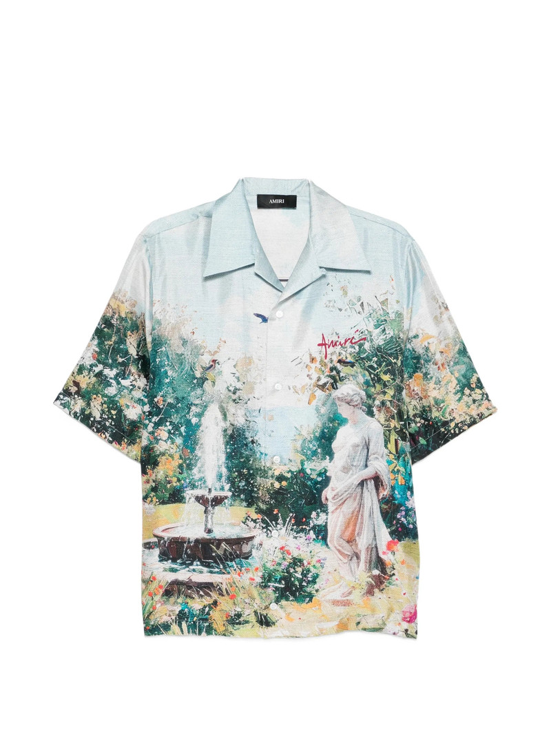 Amiri Printed Short-sleeve Shirt 1