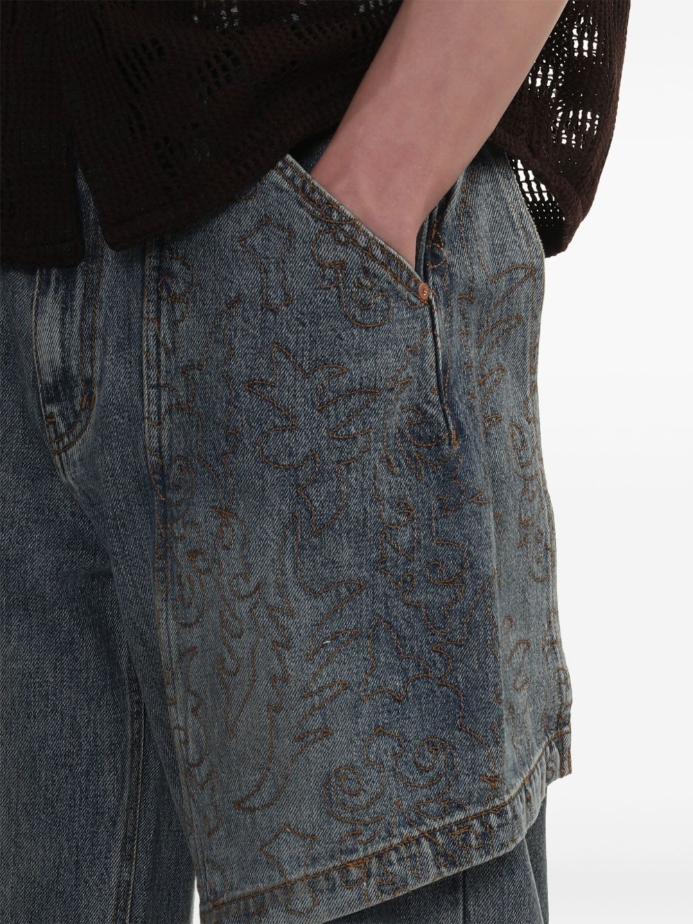 straight-leg jeans - 5