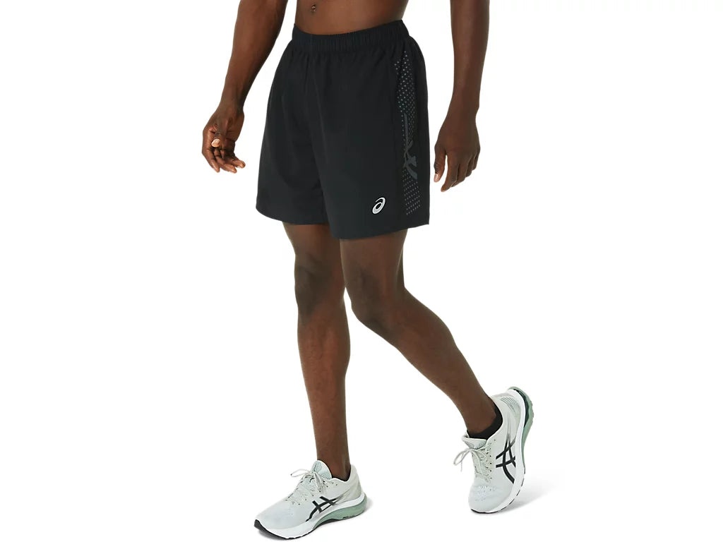 ASICS Icon Shorts 'Performance Black Carrier Grey' 2011C835-001 - 3