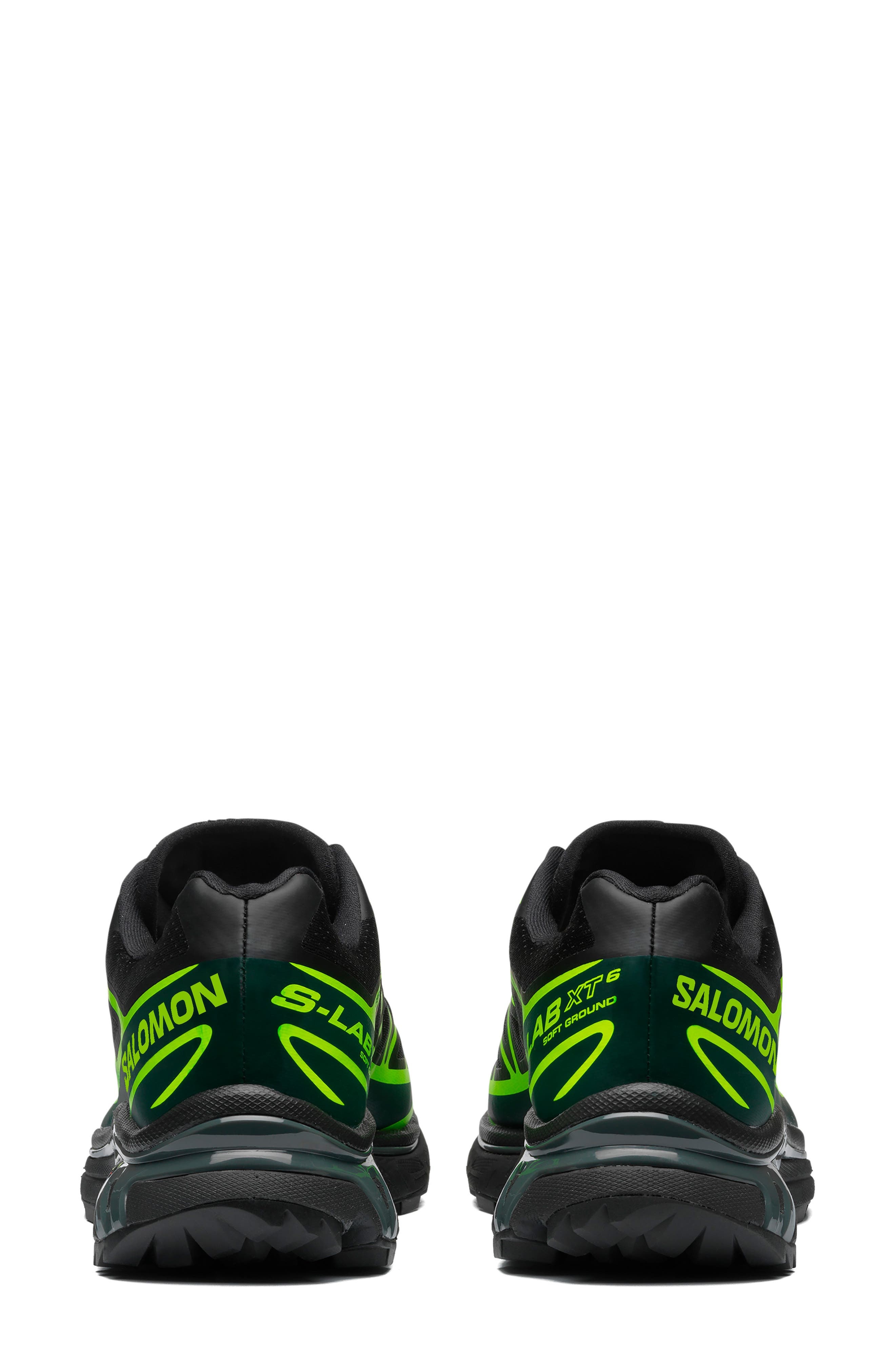 Salomon Gender Inclusive XT-6 Sneaker in Black/Green at Nordstrom - 7