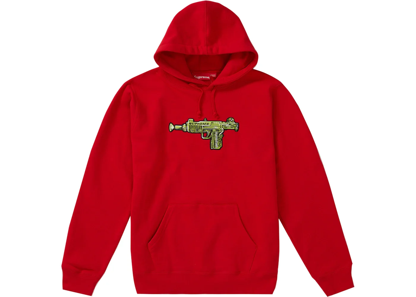 Supreme Toy Uzi Hooded Sweatshirt Red - 1