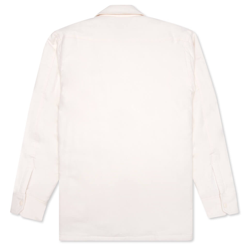 HELMUT LANG FLANNEL SHIRT - WINTER WHITE - 2