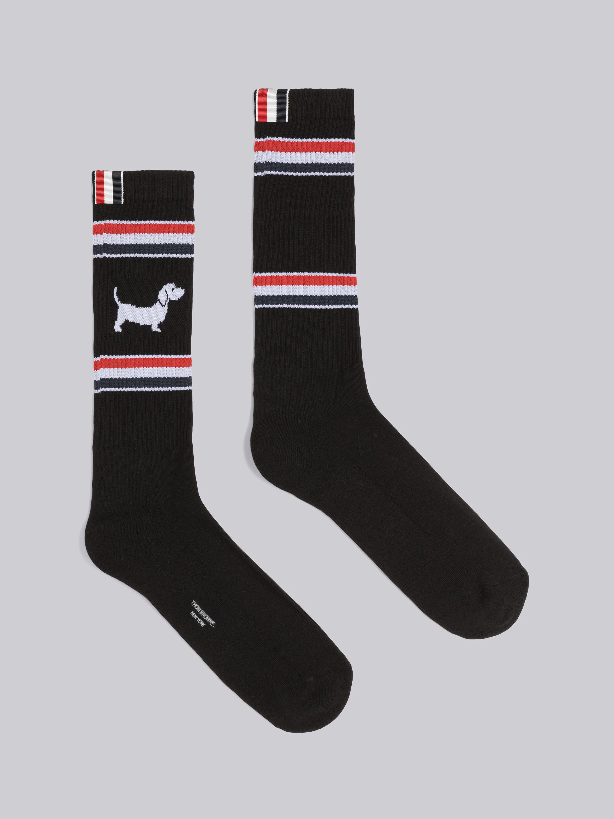 Cotton Mr. Thom And Hector Athletic Mid Calf Socks - 1