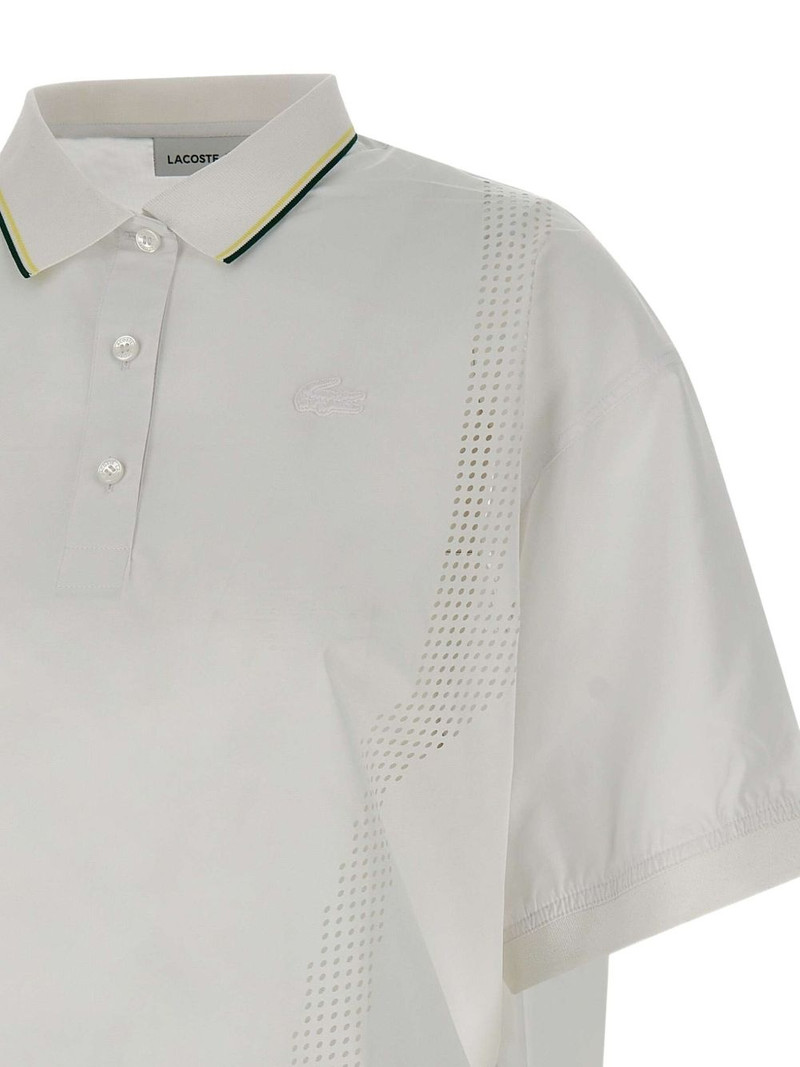 perforated short-sleeve polo shirt 4