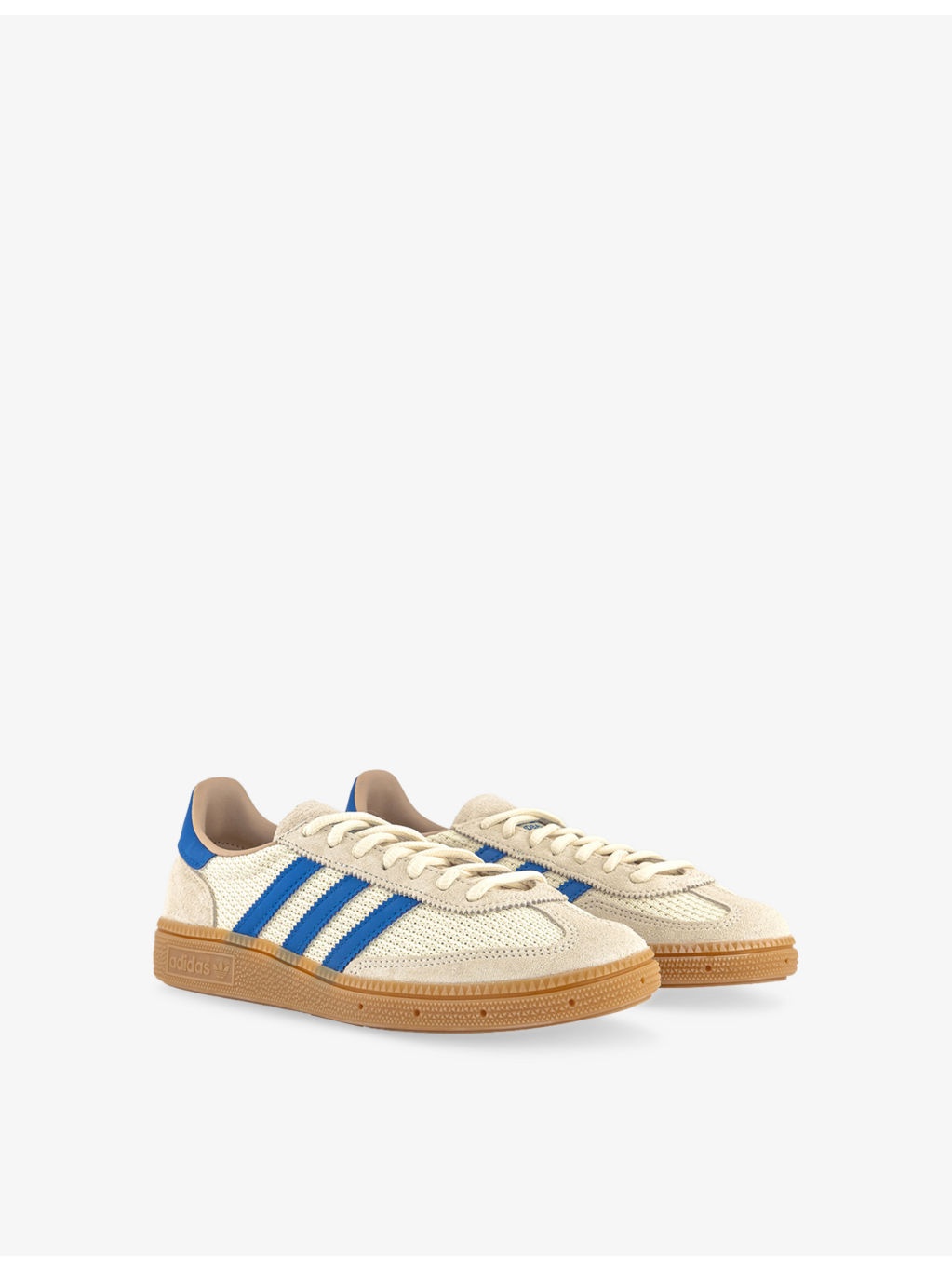 Handball Spezial Suede and Knitted Low-Top Trainers - 3