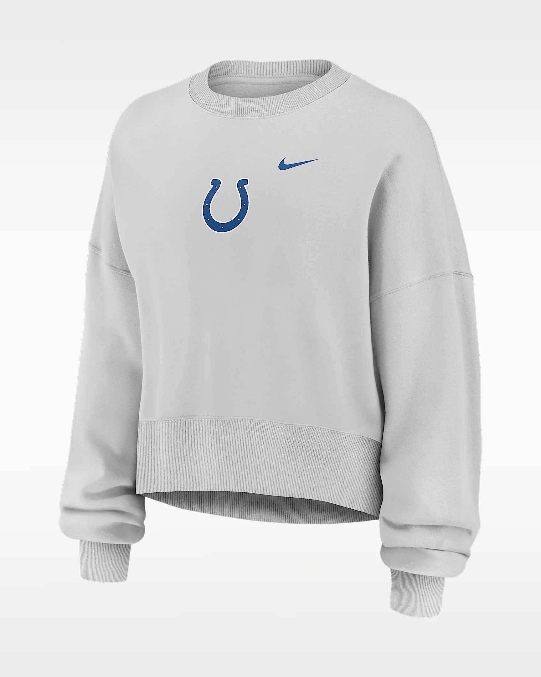 Indianapolis Colts Primetime Phoenix Women's Nike NFL Oversized Pullover Crew - 1