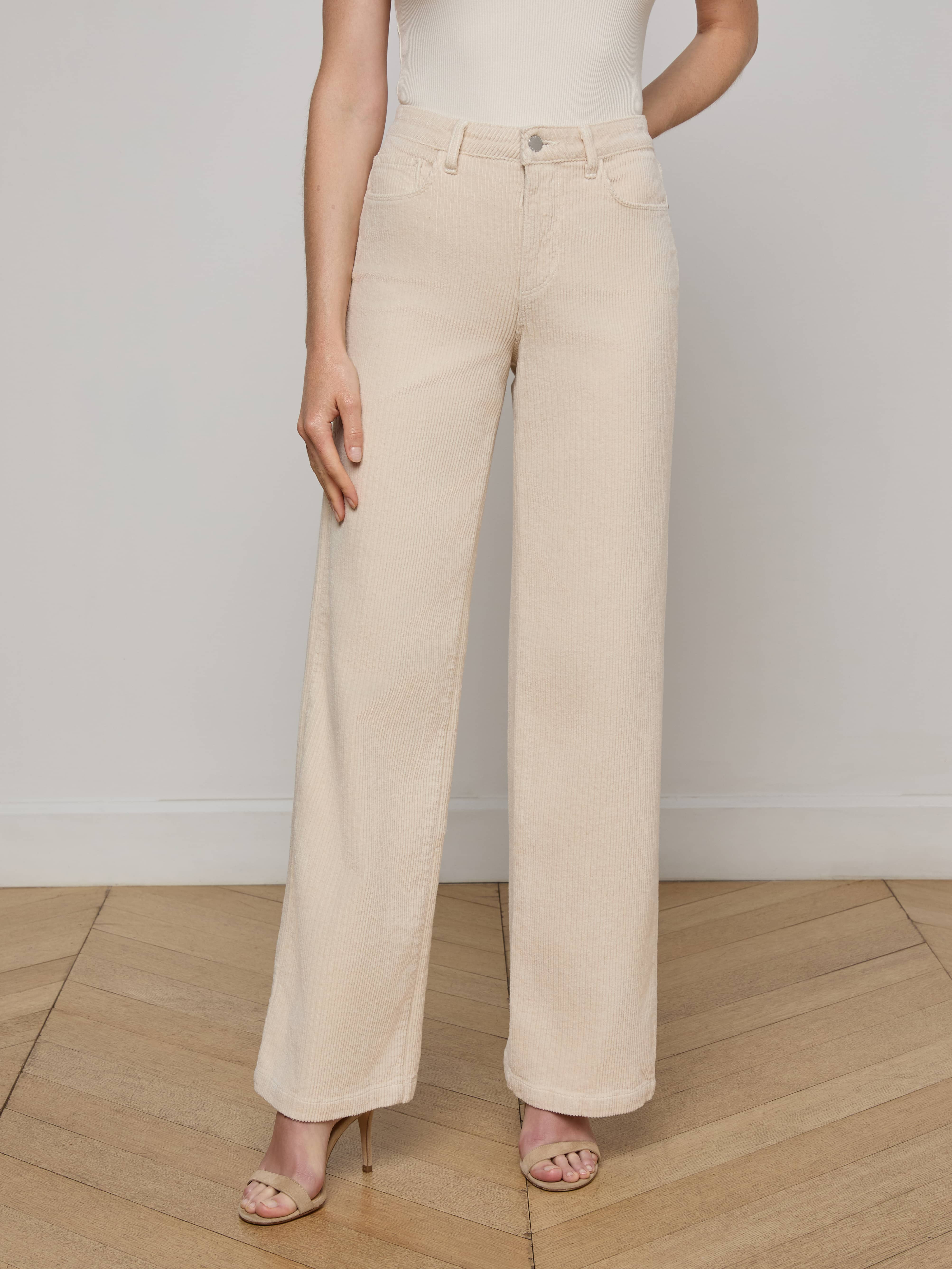 Scottie Corduroy Wide-Leg Jean - 3