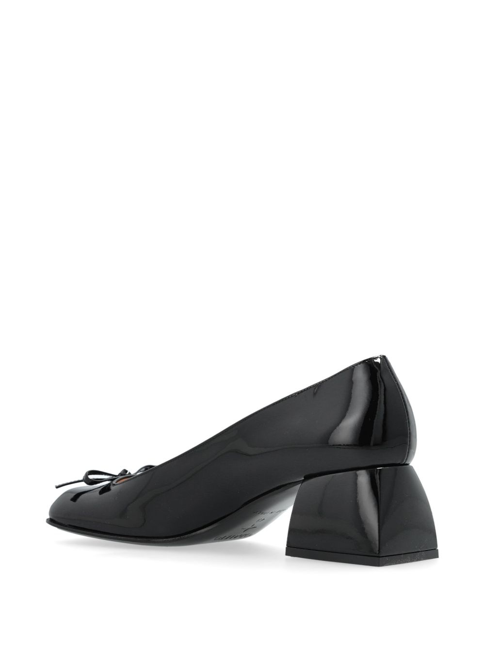 50mm leather pumps - 3