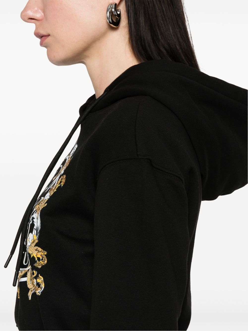 logo-print hoodie - 5