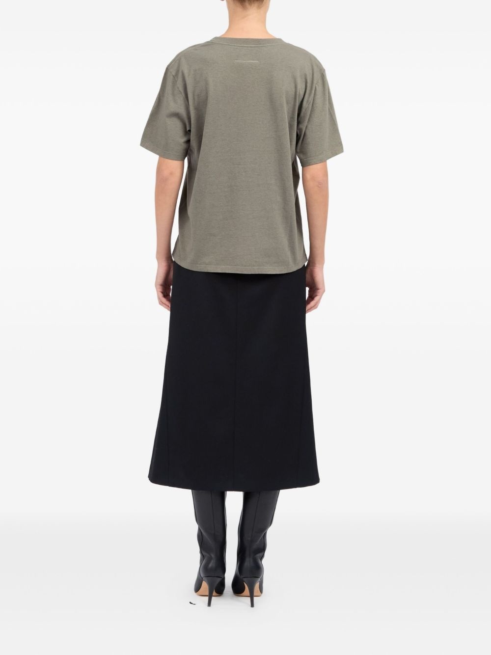 cotton T-shirt - 4