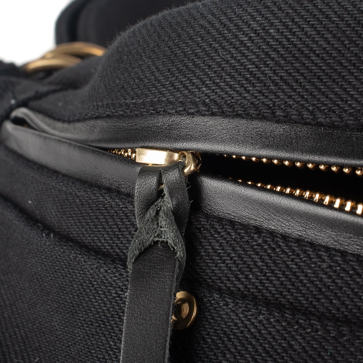 IHE-37 21oz Denim Waist Bag - Superblack - 7