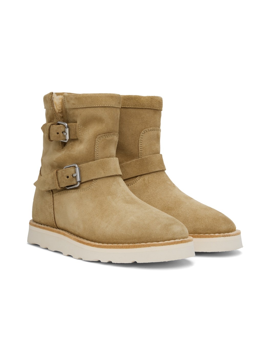 Beige Kenzo Paris Kenzocozy Boots - 4