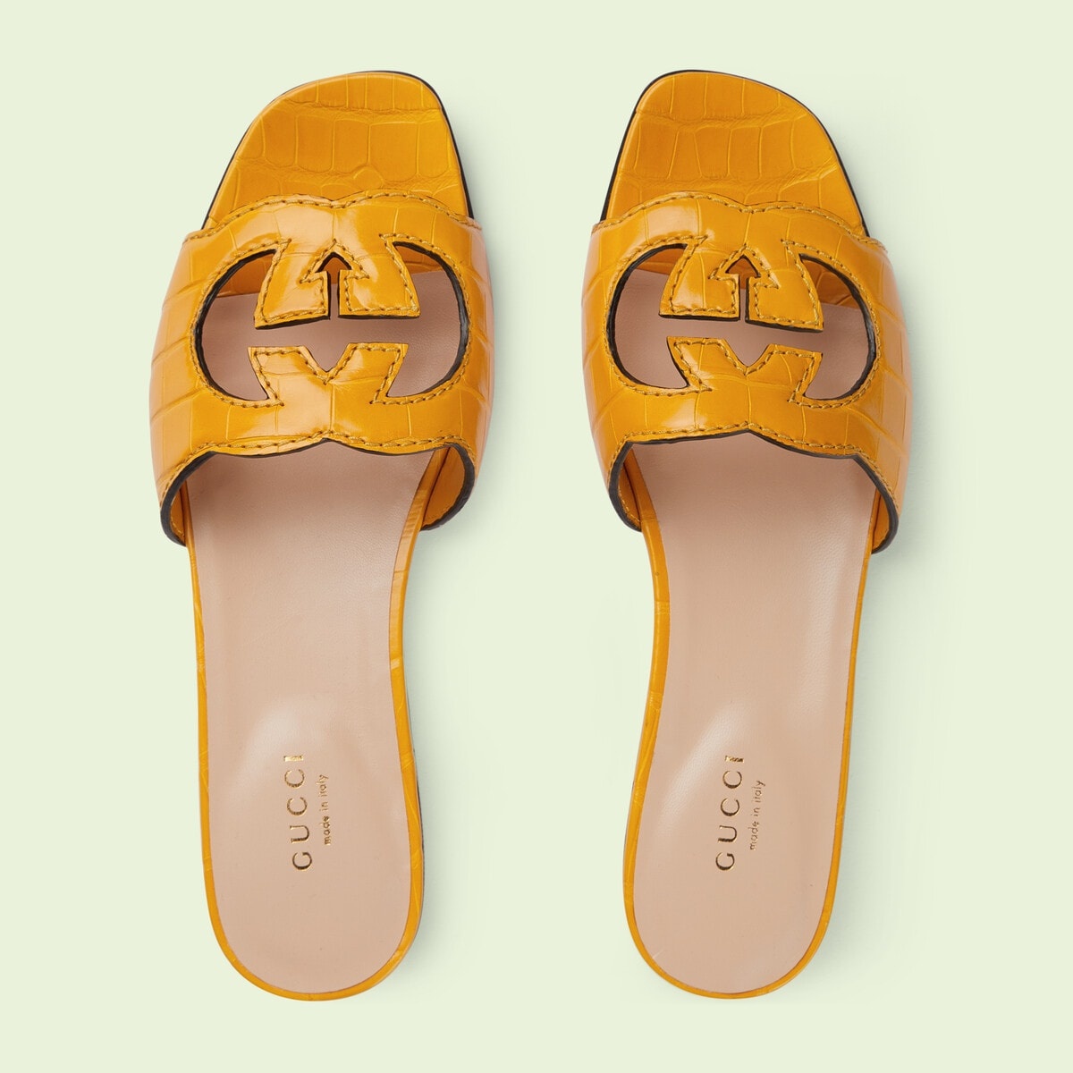 Women's Interlocking G sandal - 4
